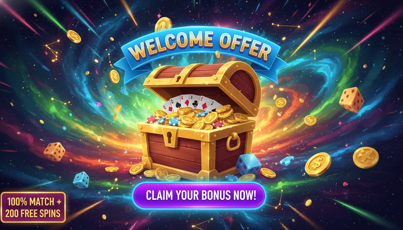 Lucky Elf casino welcome offer